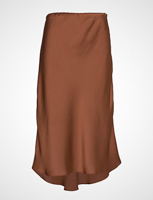 DESIGNERS, REMIX skjørt, Laura Skirt Knelangt Skjørt Brun DESIGNERS, REMIX