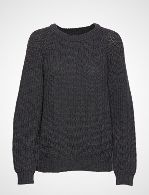 Mads Nørgaard genser, Recycled Favorite Wool Ketty Strikket Genser Grå MADS NØRGAARD