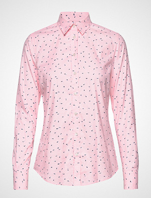 Gant skjorte, D2. Lure Printed Stretch Oxf Shirt Langermet Skjorte Rosa GANT Gant skjorte, D2. Lure Printed Stretch Oxf Shirt Langermet Skjorte Rosa GANT