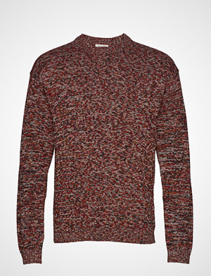 Selected Homme Slhnewjames Crew Neck W Strikkegenser Rund Krage