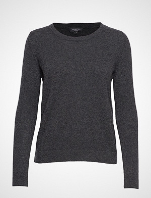 Roze SELECTED FEMME Trui SLFISLA LS KNIT O-NECK B