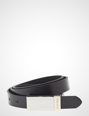 Calvin Klein belte, 2.5cm Plaque Belt, B Belte Svart CALVIN KLEIN Calvin Klein belte, 2.5cm Plaque Belt, B Belte Svart CALVIN KLEIN