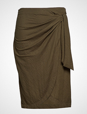 Violeta by Mango skjørt, Bow Midi Skirt Langt Skjørt Grønn VIOLETA BY MANGO Violeta by Mango skjørt, Bow Midi Skirt Langt Skjørt Grønn VIOLETA BY MANGO