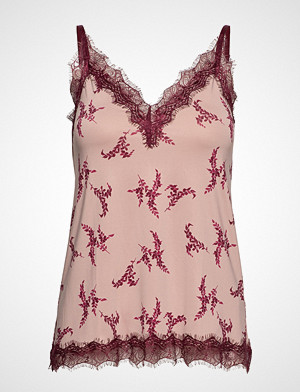 Rosemunde bluse, Strap Top Bluse Ermeløs Rosa ROSEMUNDE Rosemunde bluse, Strap Top Bluse Ermeløs Rosa ROSEMUNDE