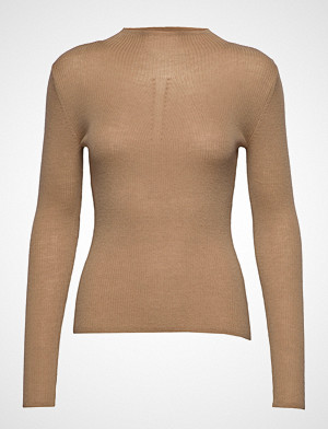 Sand T-skjorte, Fellini Rib - Eleri Top T-shirts & Tops Long-sleeved Brun SAND Sand T-skjorte, Fellini Rib - Eleri Top T-shirts & Tops Long-sleeved Brun SAND