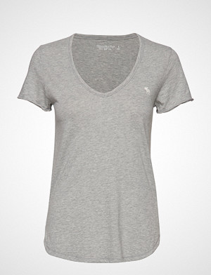 Abercrombie & Fitch T-skjorte, Icon Tee T-shirts & Tops Short-sleeved Grå ABERCROMBIE & FITCH Abercrombie & Fitch T-skjorte, Icon Tee T-shirts & Tops Short-sleeved Grå ABERCROMBIE & FITCH