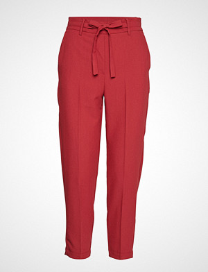 Mango bukse, Bow Straight Trousers Bukser Med Rette Ben Rød MANGO Mango bukse, Bow Straight Trousers Bukser Med Rette Ben Rød MANGO