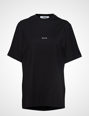 MSGM T-skjorte, T-Shirt T-shirts & Tops Short-sleeved Svart MSGM MSGM T-skjorte, T-Shirt T-shirts & Tops Short-sleeved Svart MSGM