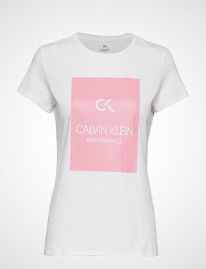 Calvin Klein Performance T-skjorte, Short Sleeve Tee, 00 T-shirts & Tops Short-sleeved Hvit CALVIN KLEIN PERFORMANCE Calvin Klein Performance T-skjorte, Short Sleeve Tee, 00 T-shirts & Tops Short-sleeved Hvit CALVIN KLEIN PERFORMANCE