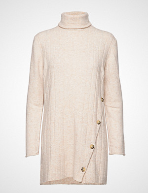Soft Rebels kjole, Claire Rollneck Long Knit Kort Kjole Creme SOFT REBELS Soft Rebels kjole, Claire Rollneck Long Knit Kort Kjole Creme SOFT REBELS