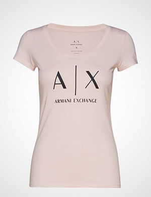 Armani Exchange T-skjorte, Ax Woman T-Shirt T-shirts & Tops Short-sleeved Rosa ARMANI EXCHANGE Armani Exchange T-skjorte, Ax Woman T-Shirt T-shirts & Tops Short-sleeved Rosa ARMANI EXCHANGE