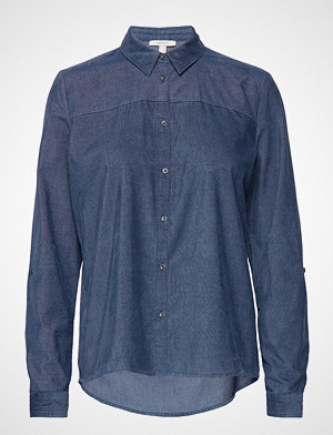 Esprit Casual skjorte, Blouses Woven Langermet Skjorte Blå ESPRIT CASUAL Esprit Casual skjorte, Blouses Woven Langermet Skjorte Blå ESPRIT CASUAL