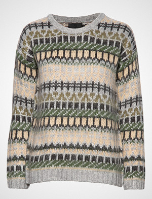 Pulz Jeans genser, Pzlotta L/S Pullover Strikket Genser Multi/mønstret PULZ JEANS Pulz Jeans genser, Pzlotta L/S Pullover Strikket Genser Multi/mønstret PULZ JEANS