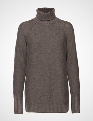 Icebreaker genser, Wmns Waypoint Roll Neck Sweater Høyhalset Pologenser Grå Icebreaker Icebreaker genser, Wmns Waypoint Roll Neck Sweater Høyhalset Pologenser Grå Icebreaker