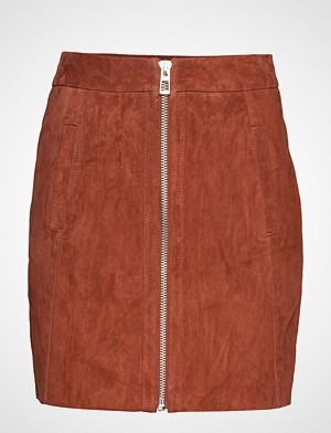 Vero Moda skjørt, Vmsana Zip Suede Short Skirt Kort Skjørt Rød VERO MODA Vero Moda skjørt, Vmsana Zip Suede Short Skirt Kort Skjørt Rød VERO MODA