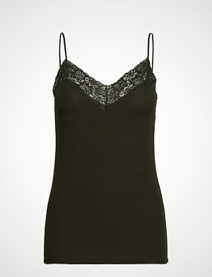 Selected Femme singlet, Slfmio Rib Lace Singlet - Color T-shirts & Tops Sleeveless Svart SELECTED FEMME Selected Femme singlet, Slfmio Rib Lace Singlet - Color T-shirts & Tops Sleeveless Svart SELECTED FEMME