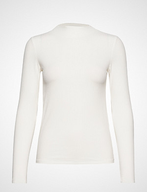 Mango T-skjorte, Ribbed T-Shirt T-shirts & Tops Long-sleeved Hvit Mango Mango T-skjorte, Ribbed T-Shirt T-shirts & Tops Long-sleeved Hvit Mango