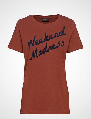 FREE/QUENT T-skjorte, Loop-Tee T-shirts & Tops Short-sleeved Oransje FREE/QUENT FREE/QUENT T-skjorte, Loop-Tee T-shirts & Tops Short-sleeved Oransje FREE/QUENT