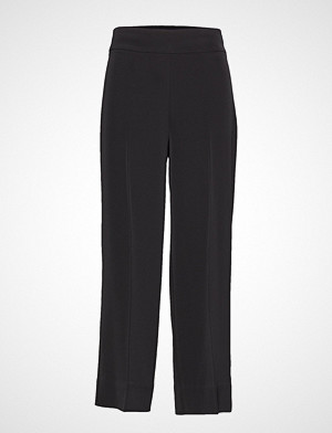 InWear bukse, Zhen Culotte Pant Bukser Med Rette Ben Svart INWEAR InWear bukse, Zhen Culotte Pant Bukser Med Rette Ben Svart INWEAR