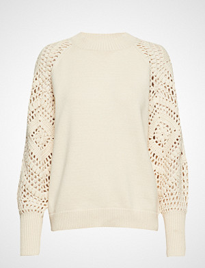 Minus genser, Thara Knit Pullover Strikket Genser Creme MINUS Minus genser, Thara Knit Pullover Strikket Genser Creme MINUS