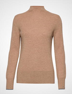 Calvin Klein genser, Rib Funnel Neck Swea Høyhalset Pologenser Brun CALVIN KLEIN Calvin Klein genser, Rib Funnel Neck Swea Høyhalset Pologenser Brun CALVIN KLEIN