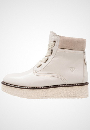 Tamaris støvler, Platåstøvletter offwhite Tamaris støvler, Platåstøvletter offwhite