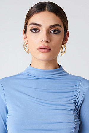 Tranloev smykke, On Top Earring guld