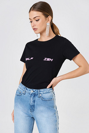 NA-KD Urban T-skjorte, Self Ish tee NA-KD Urban T-skjorte, Self Ish tee