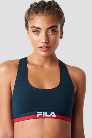 FILA Logo Bra FU6048 blå FILA Logo Bra FU6048 blå