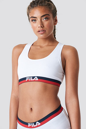 FILA Logo Bra FU6048 vit FILA Logo Bra FU6048 vit