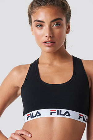 FILA Logo Bra svart FILA Logo Bra svart