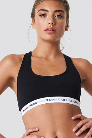 Tommy Hilfiger Cotton Iconic Bra svart Tommy Hilfiger Cotton Iconic Bra svart