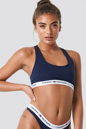 Tommy Hilfiger BH, Cotton Iconic Bra blå Tommy Hilfiger BH, Cotton Iconic Bra blå